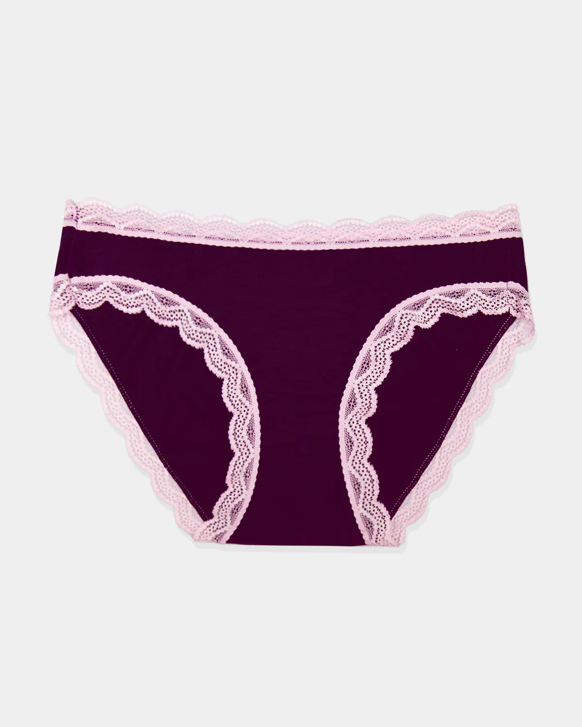 The Original Knicker - Black Cherry & Dusky Pink - Image 5