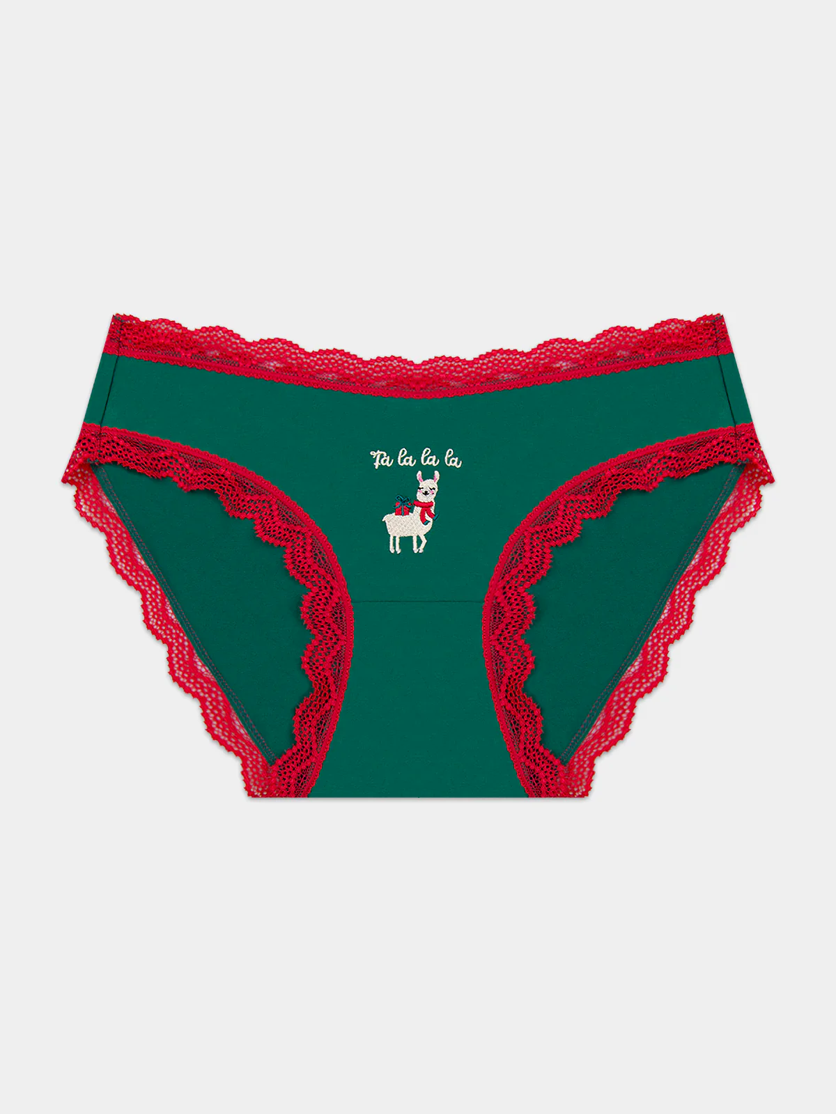 The Original Knicker - Falalala llama Embroidery - Image 5