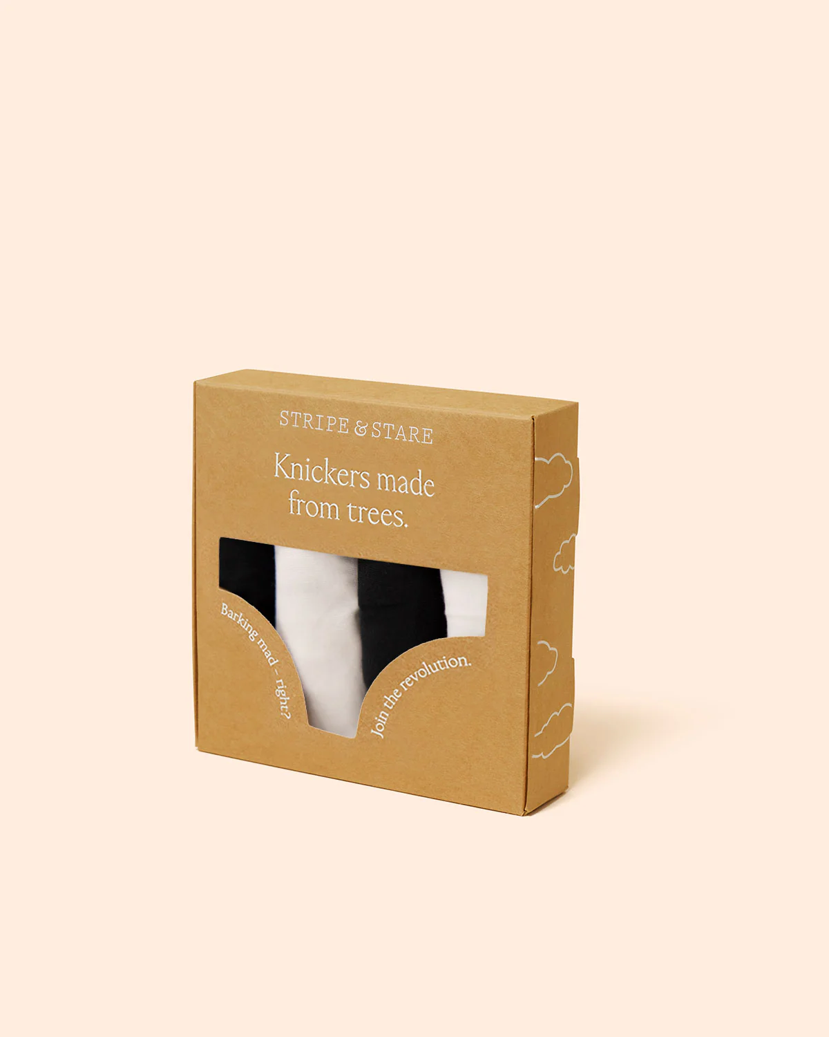 The Original Knicker Four Pack - Black and White - Image 8