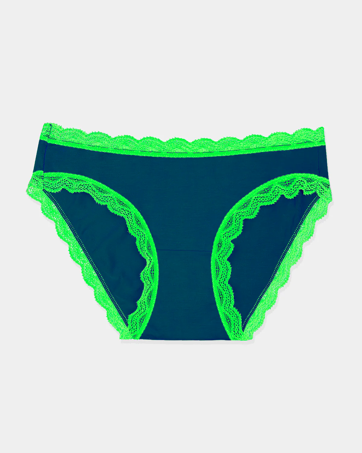 The Original Knicker - Midnight Neon Green - Image 7