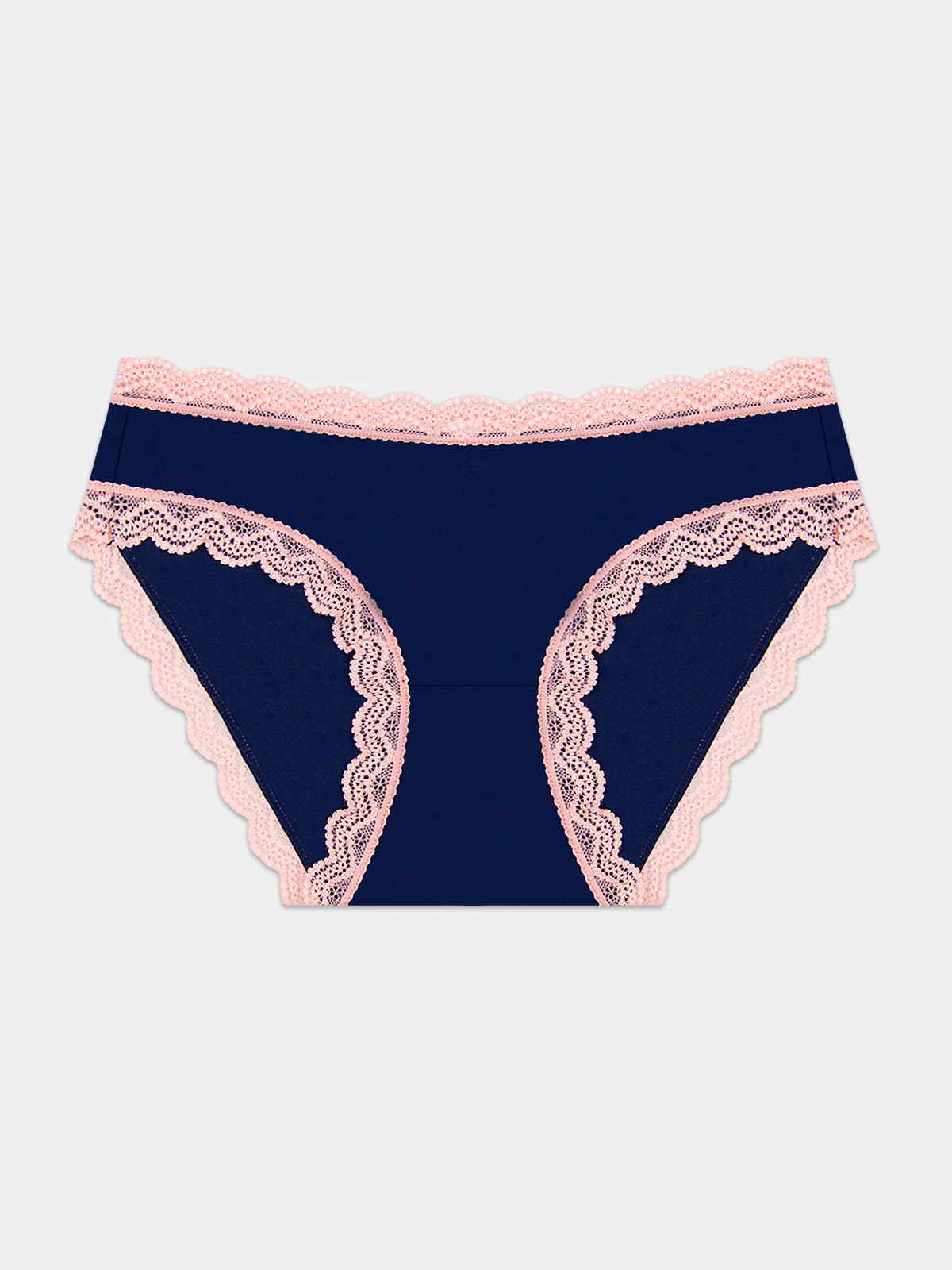 The Original Knicker - Navy & Neon Peach - Image 10