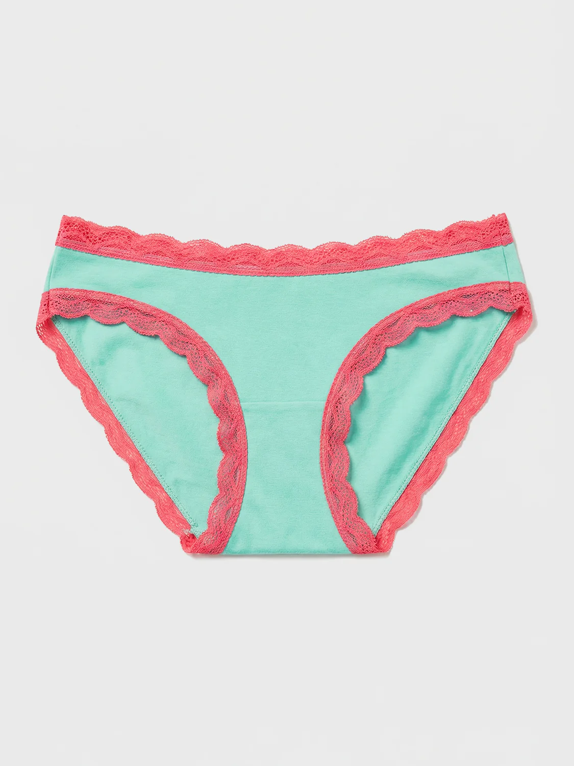 The Original Knicker - Peppermint & Coral Paradise - Image 5