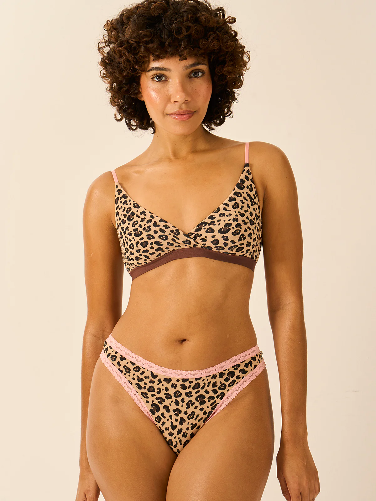 Thong - Peach Latte Leopard - Image 4