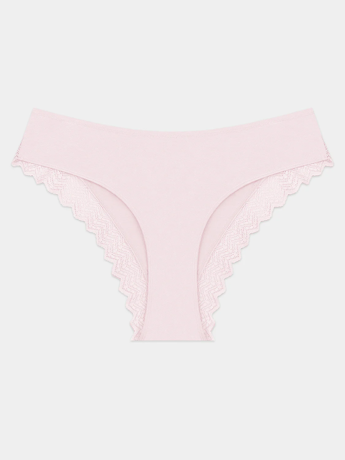 ZigZag Lace Brazilian Knicker - Pink-a-Boo - Image 5