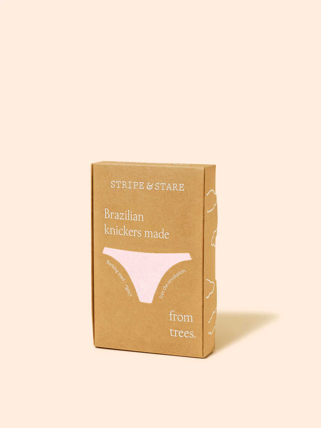 ZigZag Lace Brazilian Knicker - Pink-a-Boo - Image 6