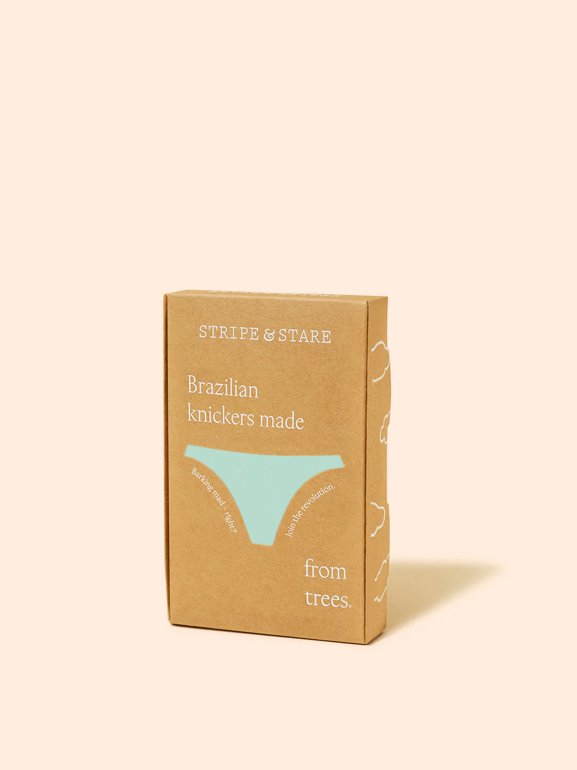 ZigZag Lace Brazilian Knicker - Spearmint - Image 6