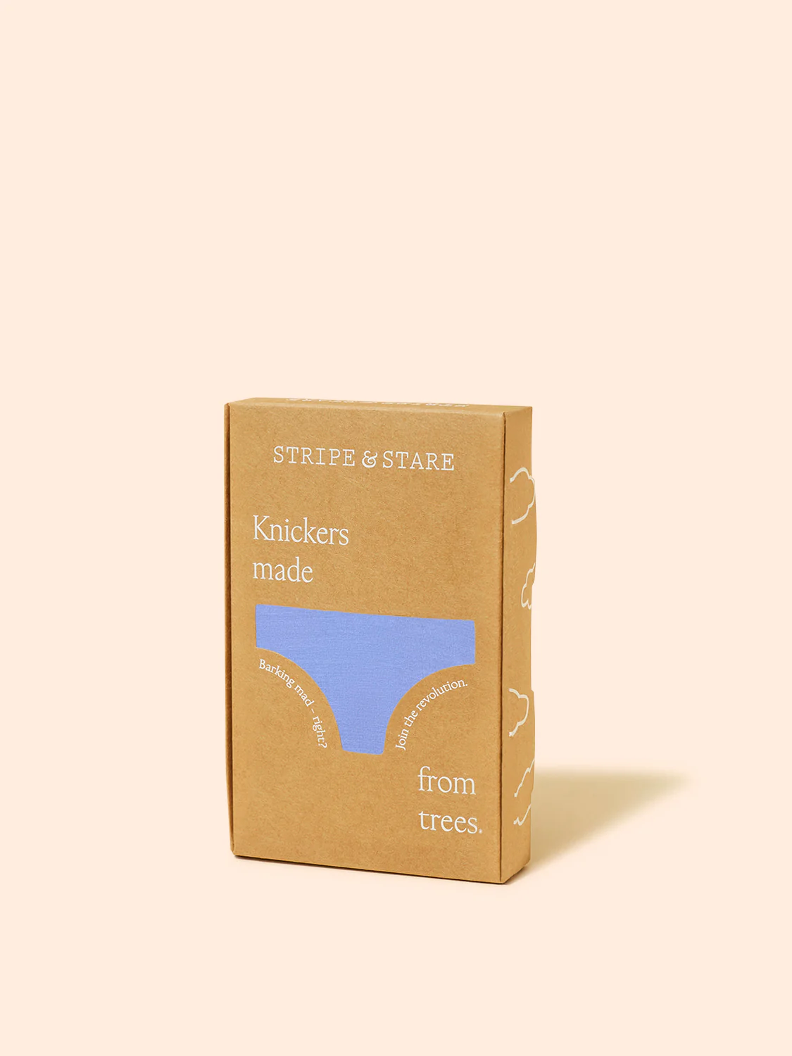 ZigZag Lace Original Knicker - Cornflower Blue - Image 6